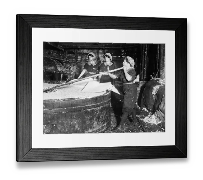 Framed Print : Women Stir Paper Mix / Pulp / Paper Mill Framed Print : Women Stir Paper Mix / Pulp / Paper Mill