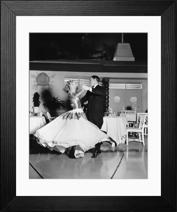 Framed Print : Ann Shirley And George Murphy Dancing Framed Print : Ann Shirley And George Murphy Dancing