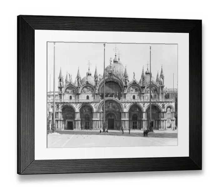 Framed Print : Front View of San Marco Framed Print : Front View of San Marco