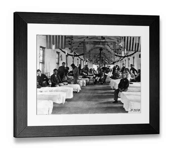 Framed Print : Hospital During the Civil War Framed Print : Hospital During the Civil War