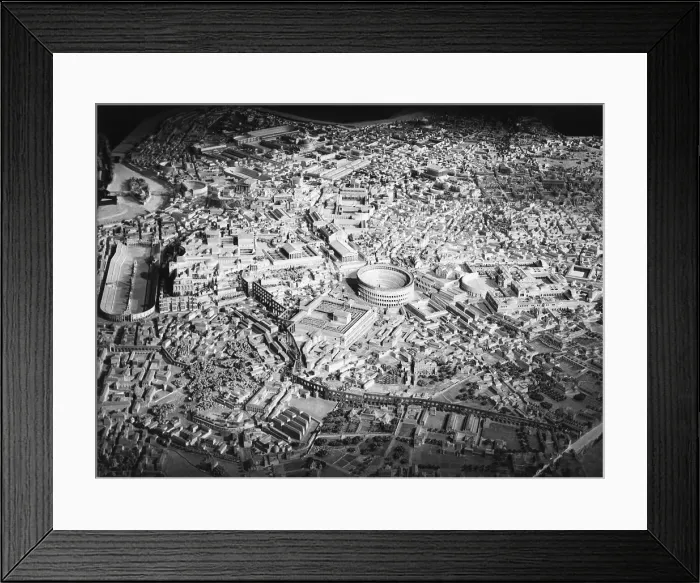 Framed Print : Scale Model of Imperial Rome