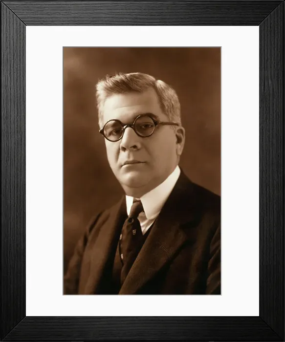 Framed Print : Portrait of Gerardo Machado y Morales Framed Print : Portrait of Gerardo Machado y Morales