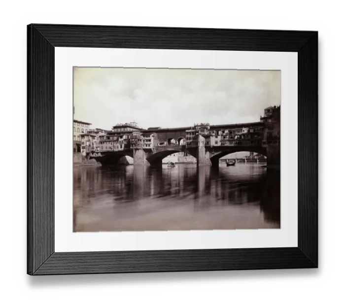 Framed Print : Ponte Vecchio over the River Arno in Florence Framed Print : Ponte Vecchio over the River Arno in Florence