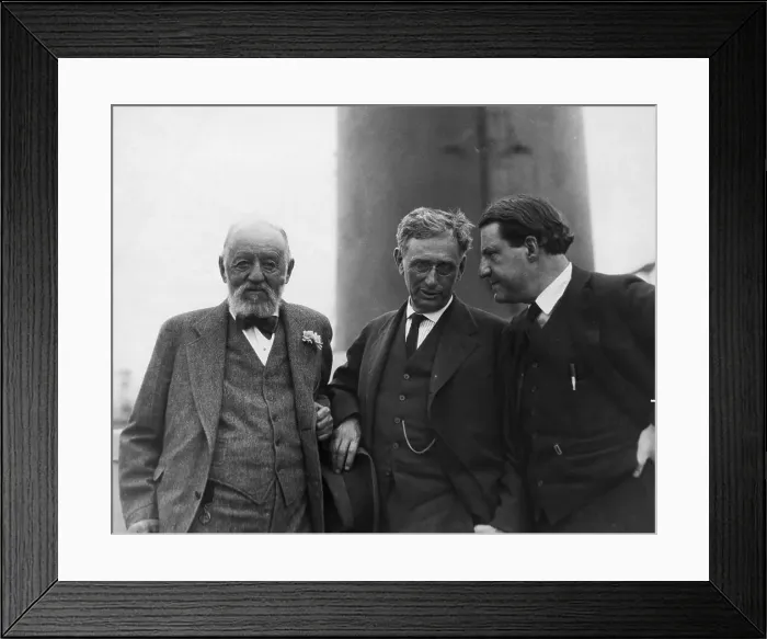 Framed Print : N. Strauss, Judge Brandeis & Rabbi Wise Framed Print : N. Strauss, Judge Brandeis & Rabbi Wise