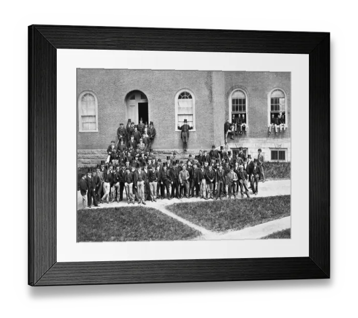 Framed Print : Harvard Class Of 1864