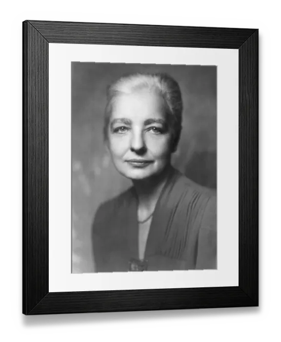 Framed Print : Anthropologist Ruth Benedict Framed Print : Anthropologist Ruth Benedict