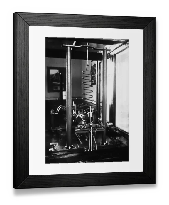 Framed Print : Seismometer Framed Print : Seismometer