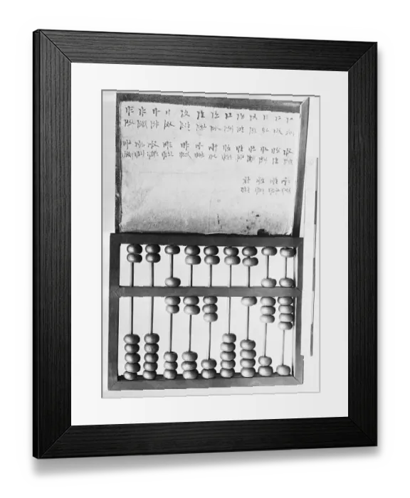Framed Print : Chinese Abacus Framed Print : Chinese Abacus