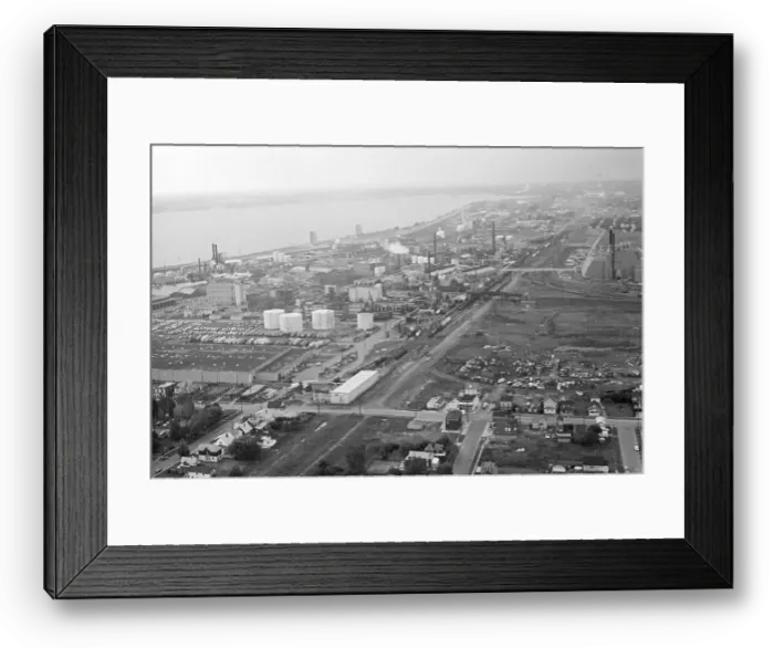Framed Print : Hooker Chemical Plant Framed Print : Hooker Chemical Plant
