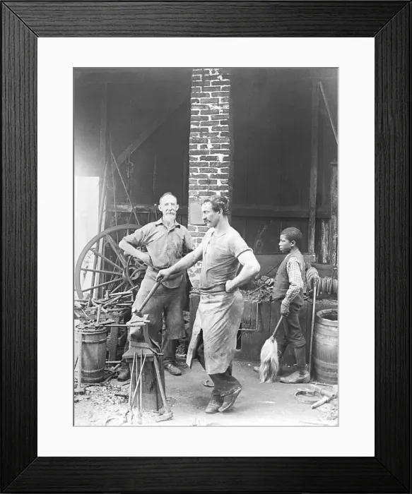 Framed Print : Village Blacksmith Shop Framed Print : Village Blacksmith Shop