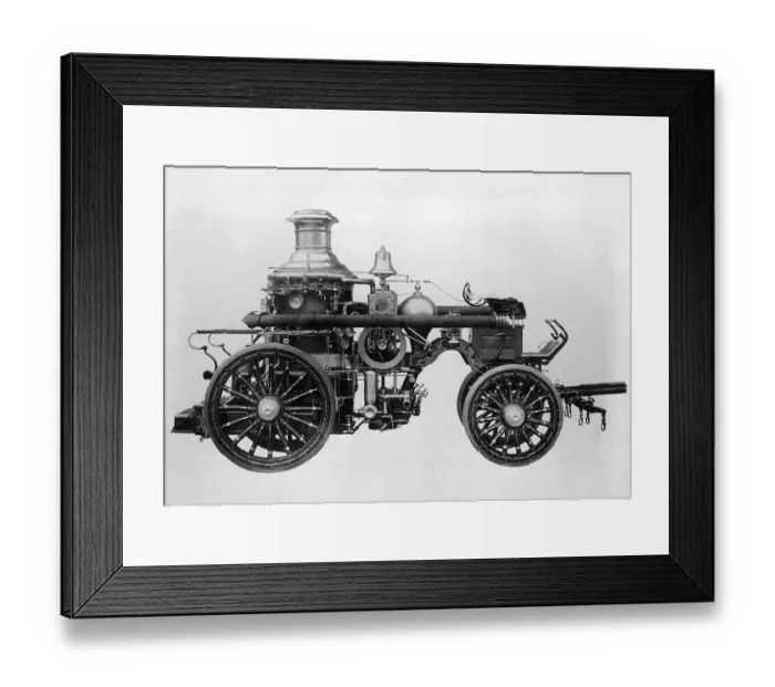 Framed Print : Early Steam Fire Engine Framed Print : Early Steam Fire Engine
