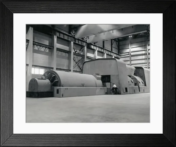 Framed Print : Turbine Of Indian Point Nuclear Power Framed Print : Turbine Of Indian Point Nuclear Power
