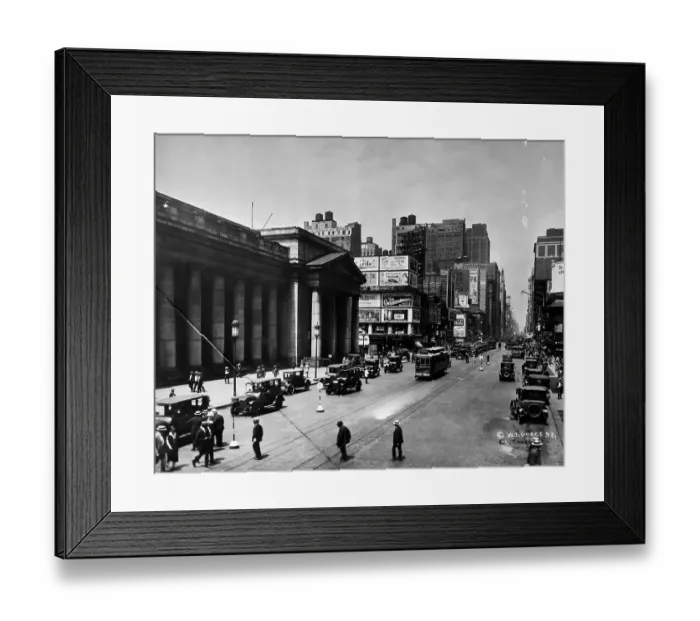 Framed Print : New York City's Pennsylvania Station Framed Print : New York City's Pennsylvania Station