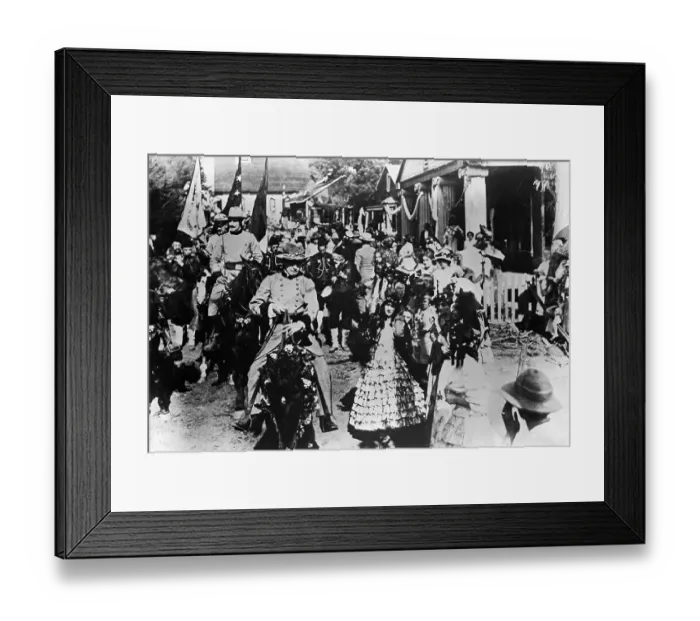 Framed Print : Scene Of Confederate Troops On The March Framed Print : Scene Of Confederate Troops On The March