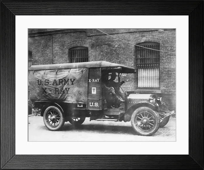 Framed Print : Mobile X-Ray Detachment Truck Framed Print : Mobile X-Ray Detachment Truck