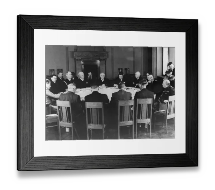 Framed Print : Yalta Conference Framed Print : Yalta Conference