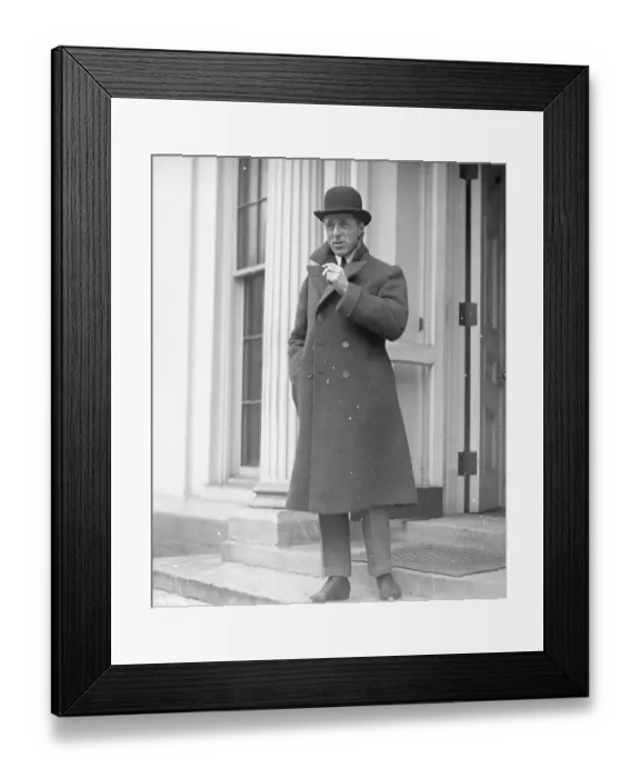 Framed Print : D W Griffith At The White House Framed Print : D W Griffith At The White House