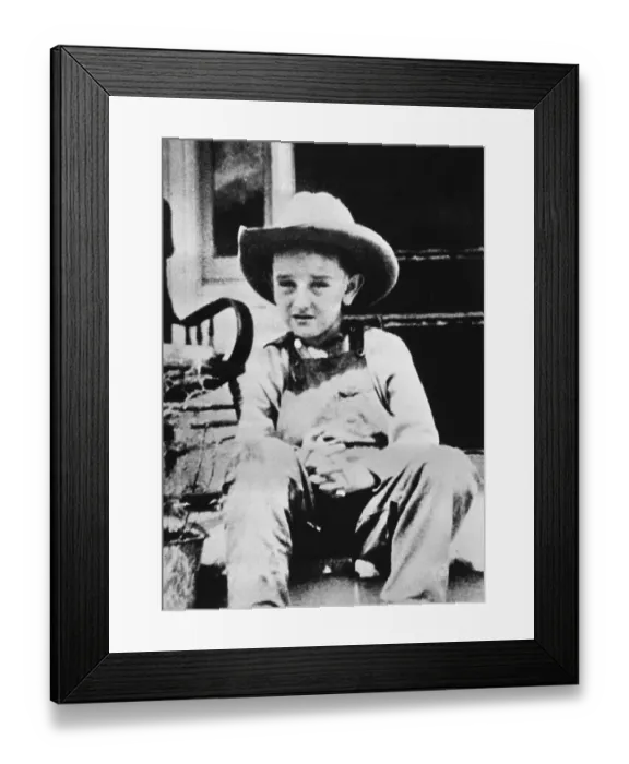 Framed Print : Lyndon B Johnson At Six Years Old Framed Print : Lyndon B Johnson At Six Years Old