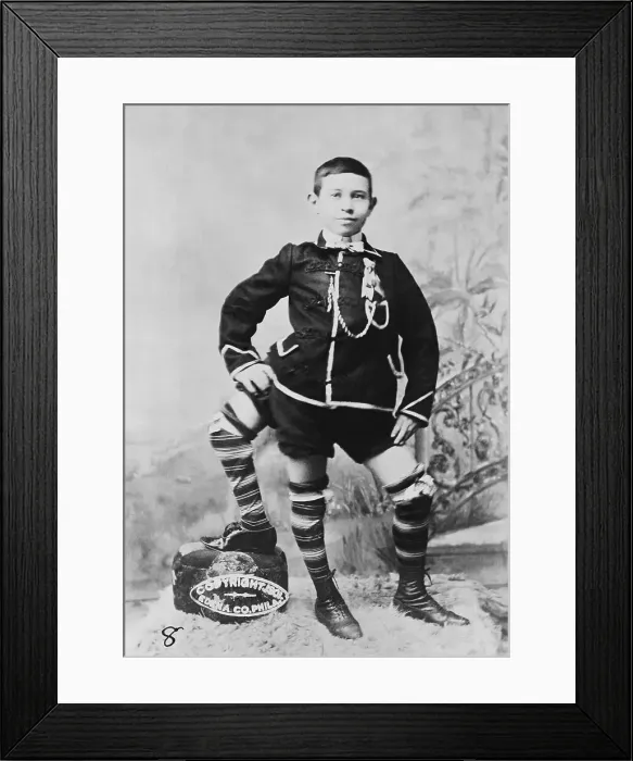 Framed Print : Francis Lentini, Three-Legged Boy Framed Print : Francis Lentini, Three-Legged Boy