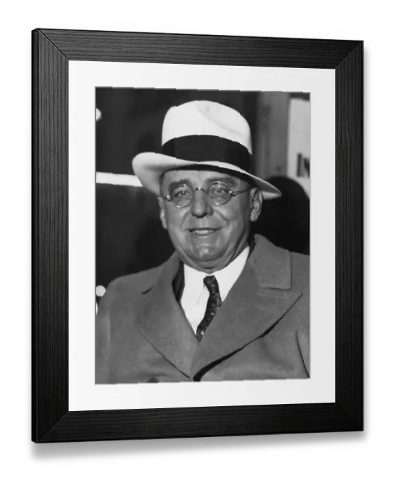 Framed Print : Anton Joseph Cermak Framed Print : Anton Joseph Cermak