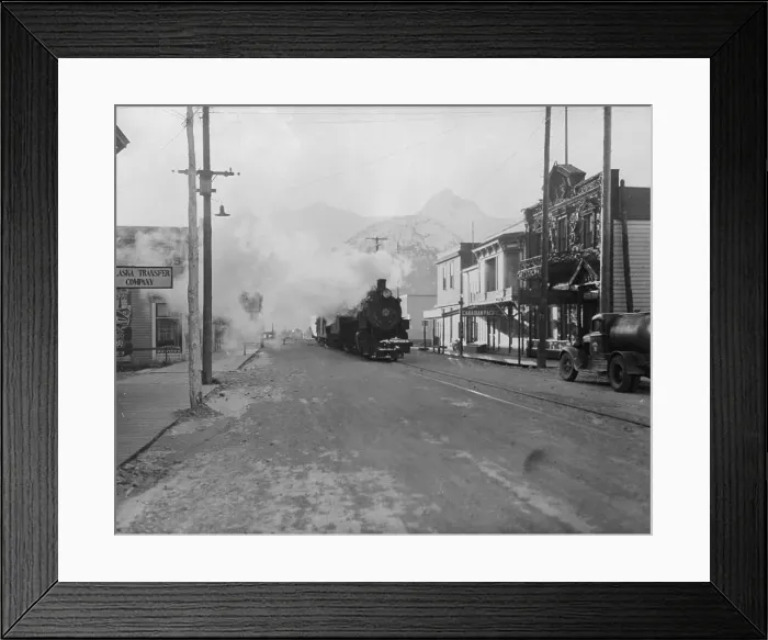 Framed Print : Alaskan Railway Framed Print : Alaskan Railway