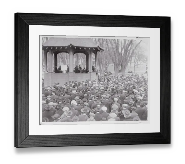 Framed Print : Ben Legers Speaking at Meeting Framed Print : Ben Legers Speaking at Meeting
