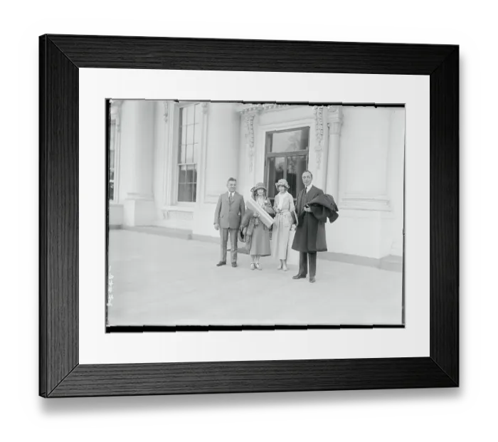Framed Print : Celebrities at the White House Framed Print : Celebrities at the White House