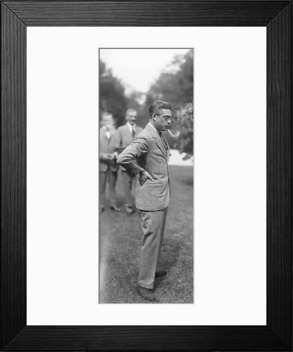Framed Print : Edward, Prince Of Wales, 1924 Framed Print : Edward, Prince Of Wales, 1924