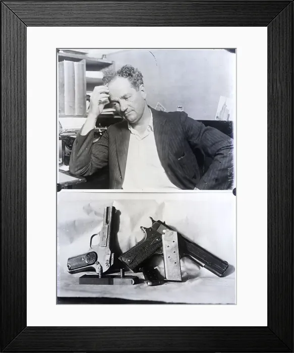 Framed Print : Composite Top Mccoy Thinking Bottom Guns Framed Print : Composite Top Mccoy Thinking Bottom Guns