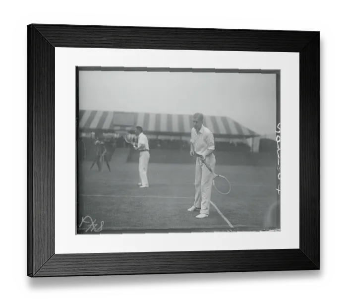 Framed Print : Vincent Richards Playing Tennis at Forest Hills Framed Print : Vincent Richards Playing Tennis at Forest Hills