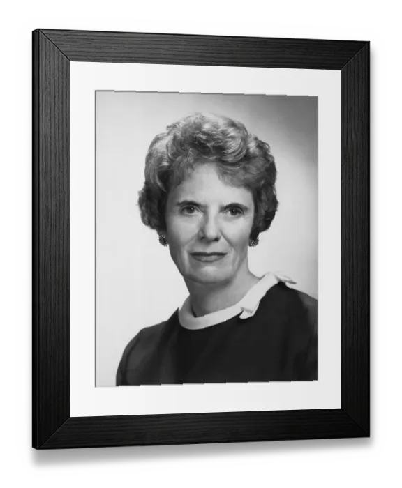 Framed Print : Mathematician Mina Rees Framed Print : Mathematician Mina Rees