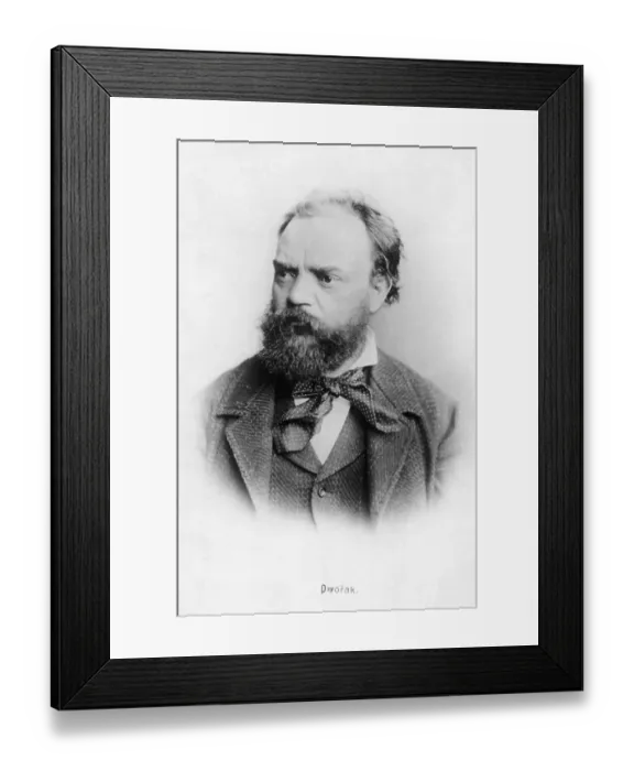 Framed Print : Portrait Of Composer Anton Dvorak Framed Print : Portrait Of Composer Anton Dvorak