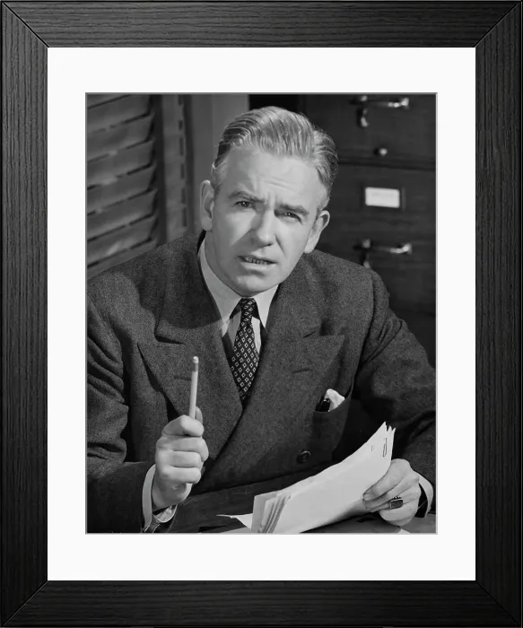 Framed Print : Business Question Framed Print : Business Question