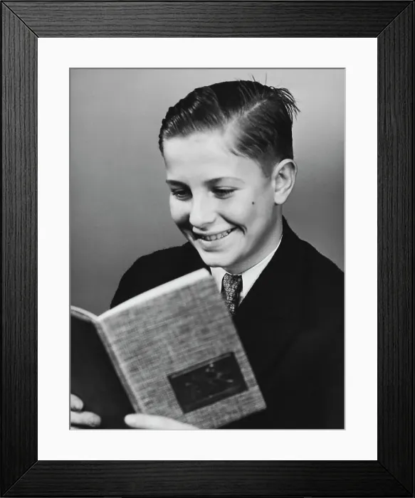Framed Print : A Good Read
