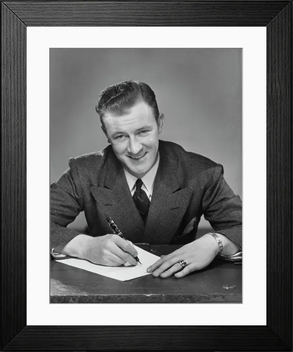 Framed Print : Helpful Businessman Framed Print : Helpful Businessman