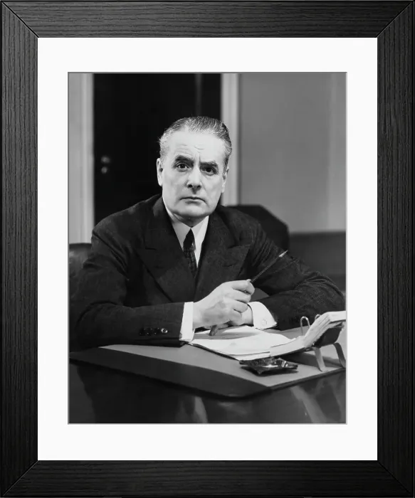 Framed Print : Businessman At Work Framed Print : Businessman At Work