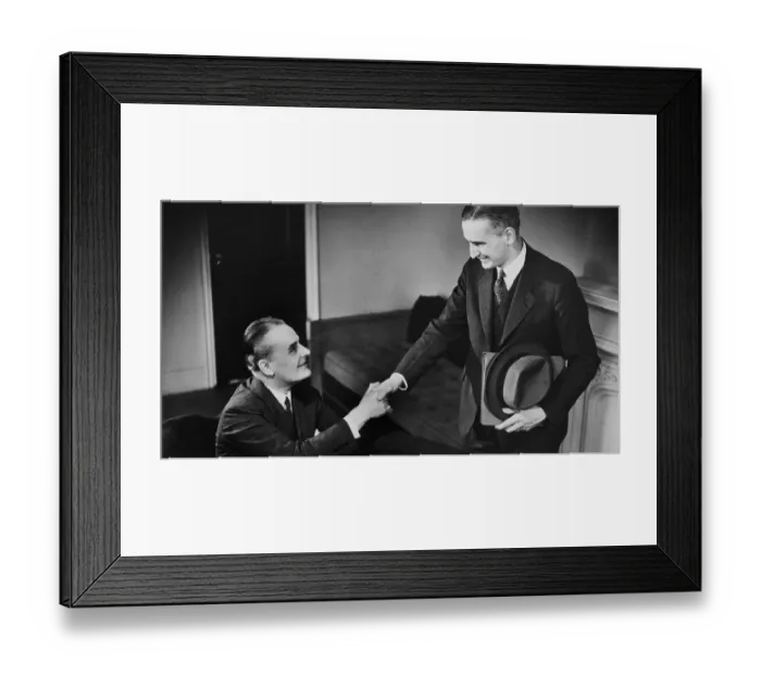 Framed Print : Business Deal Framed Print : Business Deal
