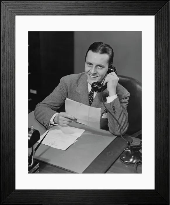 Framed Print : Successful Businessman Framed Print : Successful Businessman