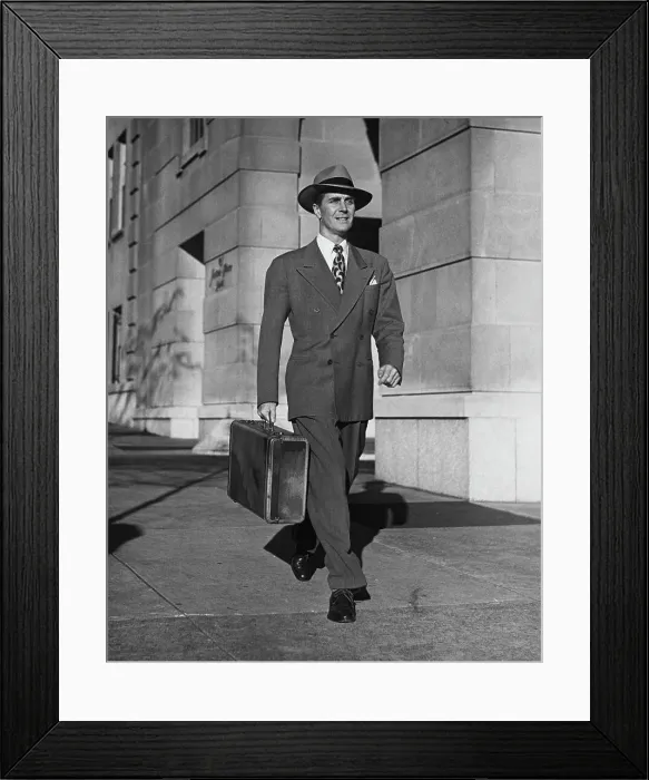 Framed Print : Meaning Business Framed Print : Meaning Business