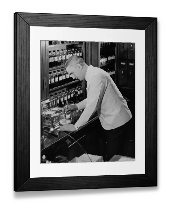 Framed Print : Pharmacist Framed Print : Pharmacist