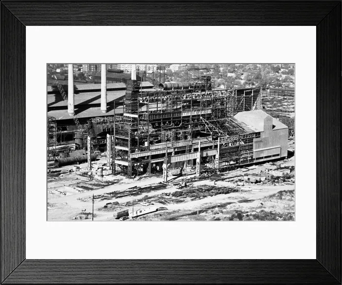 Framed Print : Granity City Steel Company Framed Print : Granity City Steel Company