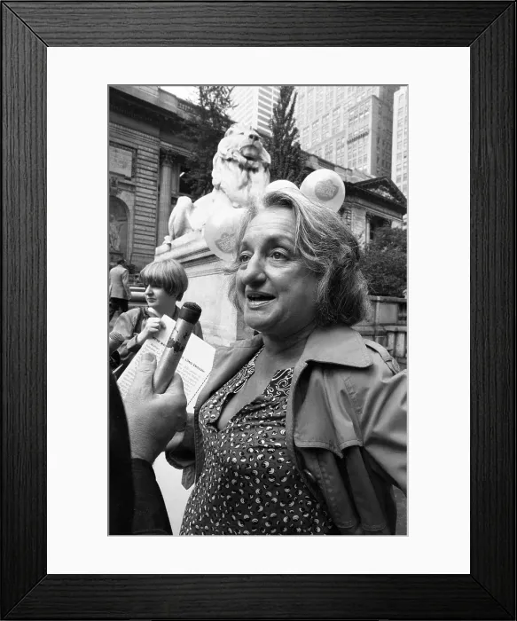 Framed Print : Betty Friedan Framed Print : Betty Friedan