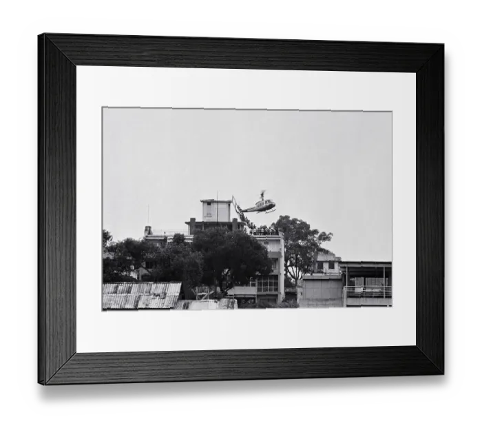 Framed Print : Evacuation of Saigon