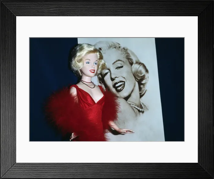 Framed Print : Marilyn Monroe Doll Framed Print : Marilyn Monroe Doll