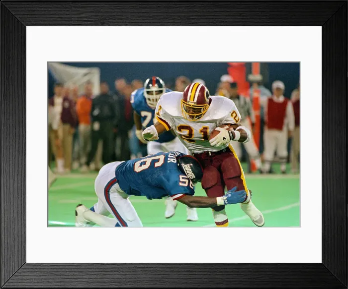 Framed Print : Redskin Ernest Byner Running Ball Framed Print : Redskin Ernest Byner Running Ball