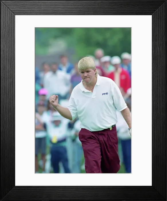 Framed Print : John Daly Winning Golf Round Framed Print : John Daly Winning Golf Round