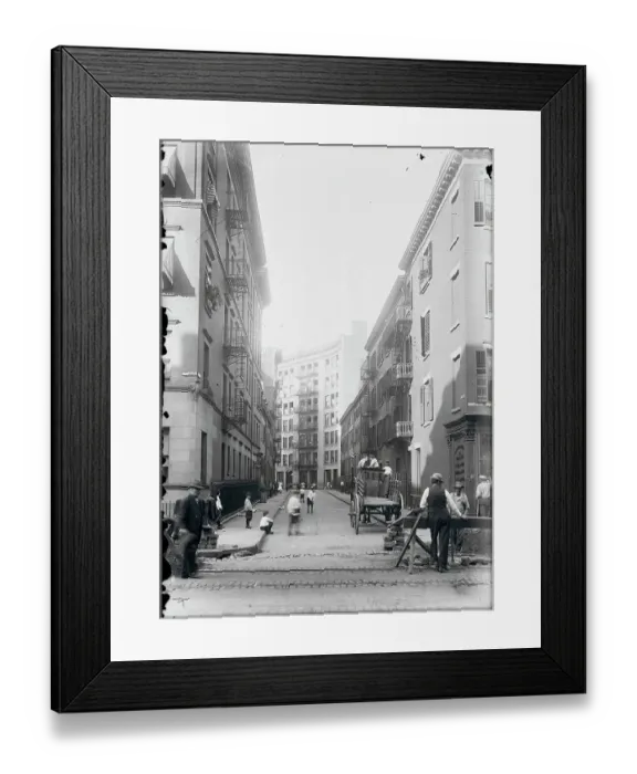 Framed Print : Police Organizing for Possible Protests in Crown Heights Framed Print : Police Organizing for Possible Protests in Crown Heights