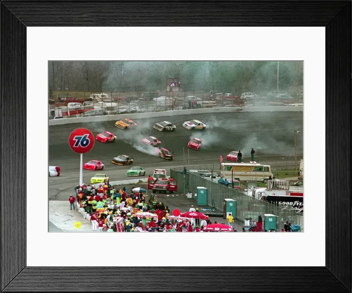 Framed Print : View of Car Race Framed Print : View of Car Race