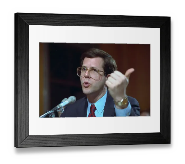 Framed Print : Pete Williams Testifying Framed Print : Pete Williams Testifying