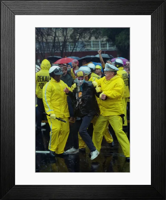 Framed Print : Police Arresting AIDS Activists Framed Print : Police Arresting AIDS Activists